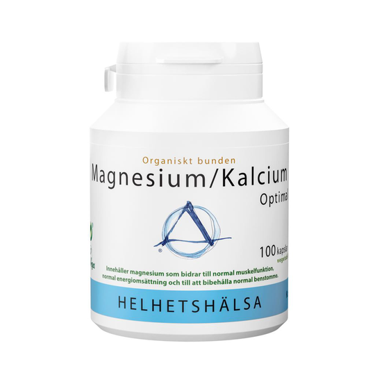 Helhetshälsa Magnesium/KalciumOptimal 100 kapslar