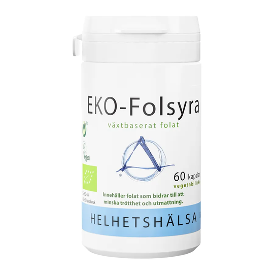 Helhetshälsa EKO-Folsyra, 60 kapslar