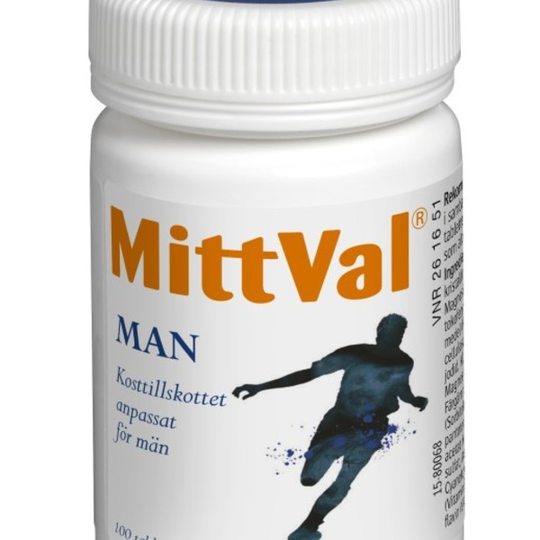 MittVal Man 100 tabletter