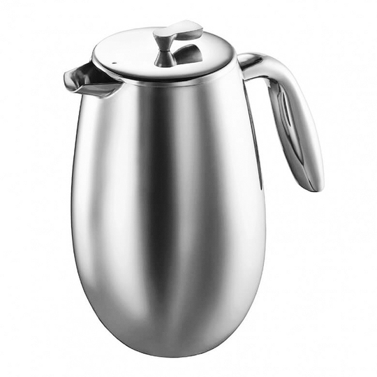 Bodum - Columbia Kaffepress 8 koppar dubbelväggad Blank