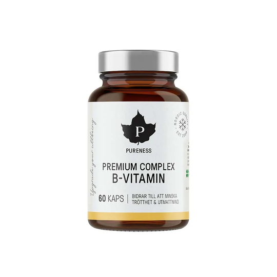 Pureness Premium Complex B-Vitamin, 60 kapslar