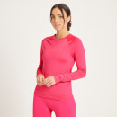 MP Women's Training Slim Fit Long Sleeve Top - Magenta - XS