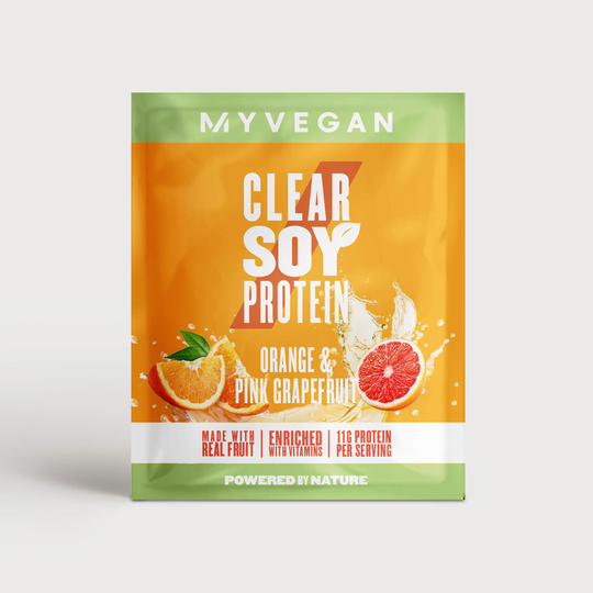 Clear Sojaprotein - 17g - Orange and Pink Grapefruit