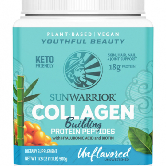 Sunwarrior Collagen Building Protein peptides 500 g Naturell