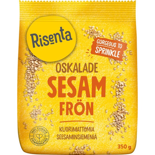 Risenta Oskalade Sesamfrön 350 g