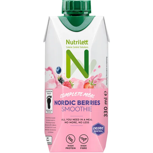 Nutrilett 2 x Måltidsersättningsshake Nordic Berries