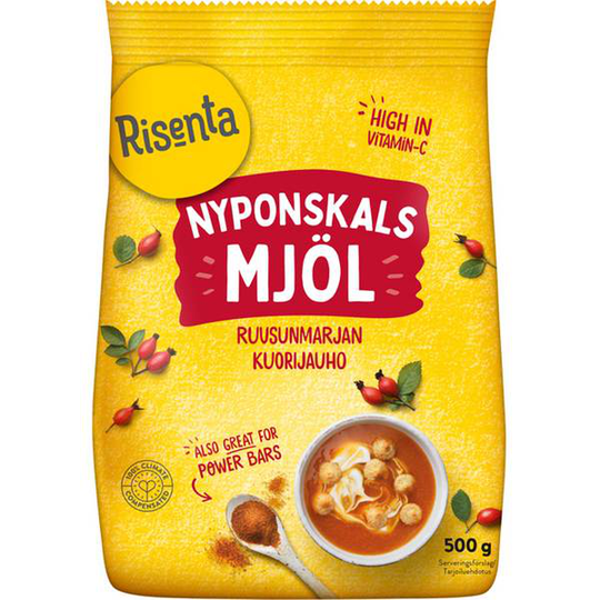 Risenta Nyponskalsmjöl 500 g