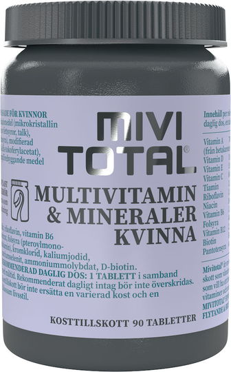 Mivitotal Kvinna 90st