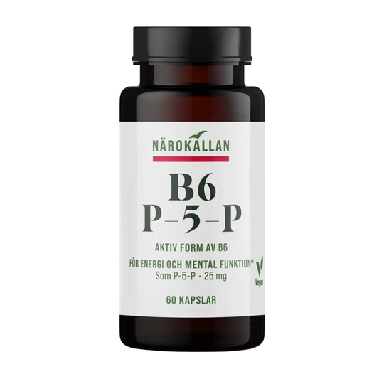 Närokällan B6 P5P 25mg, 60 kapslar
