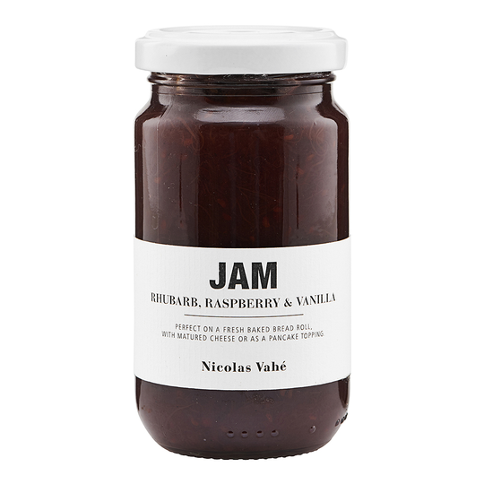 VAHÉ - Marmelad Rabarber Hallon & Vanilj 240 g