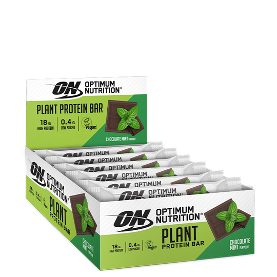 12 x Optimum Protein Vegan Bar 60 g