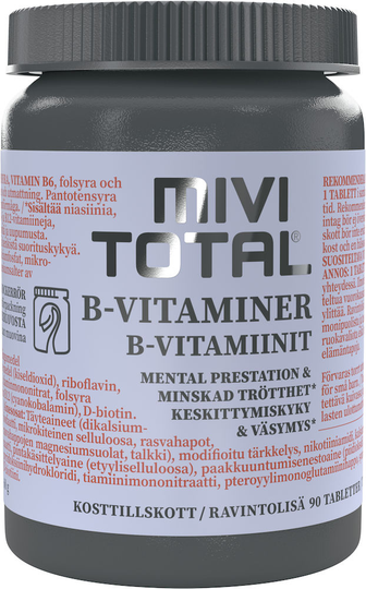 Mivitotal B-Vitaminer 90st