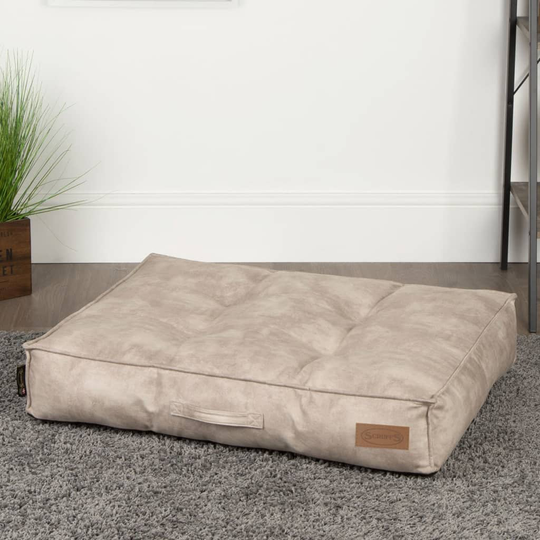 Scruffs & Tramps Hundmadrass Kensington stl M 80x60 cm gräddvit