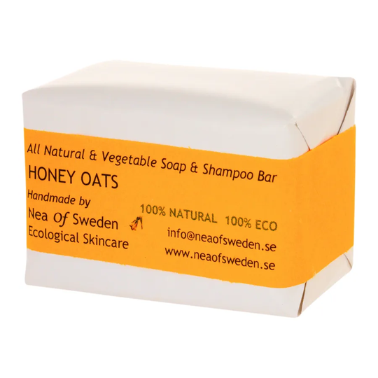 Nea of Sweden Soap & Shampoo Bar Honey Oats, 110 g