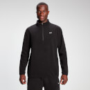 MP Men's Rest Day Fleece1/4 Zip - Svart - XXS