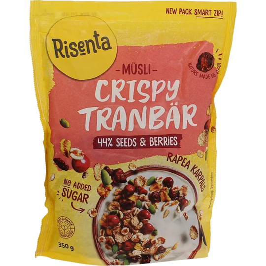 Risenta Müsli Crispy Tranbär